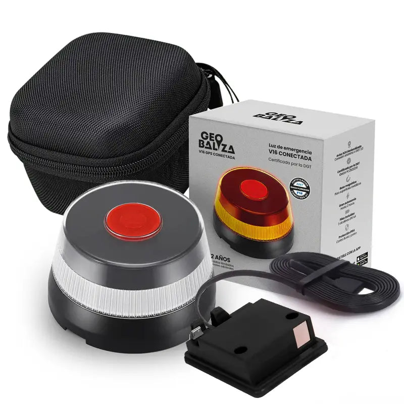 Baliza GEOBALIZA - FLASHMATE - GEO16 GPS Conectada y Certificada DGT
