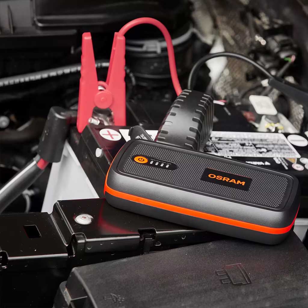 Mini arrancador de batería multi-función portátil para 12V OSRAM BATTERY START 300
