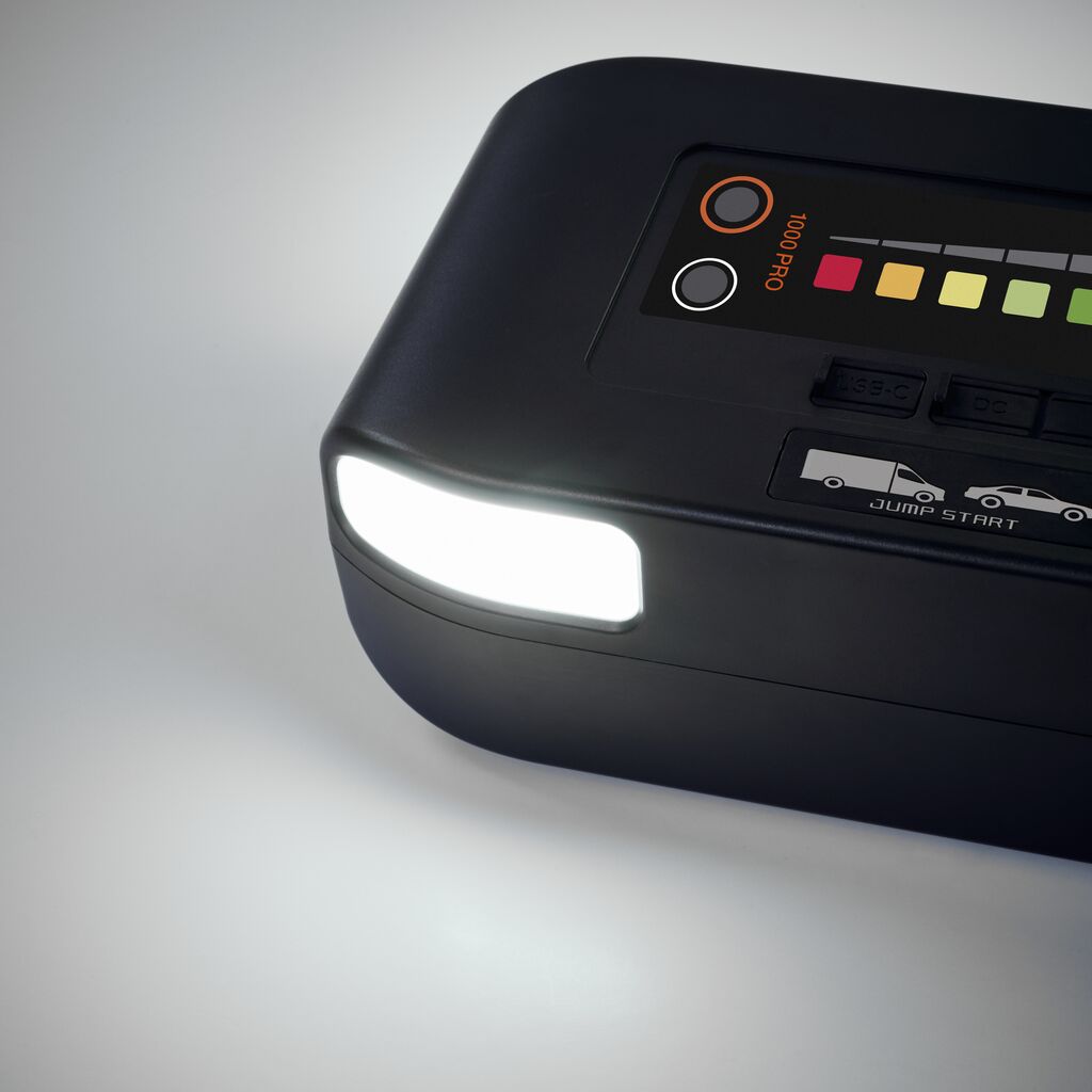 Mini arrancador de batería multi-función portátil para 12V OSRAM BATTERYstart PRO 1000