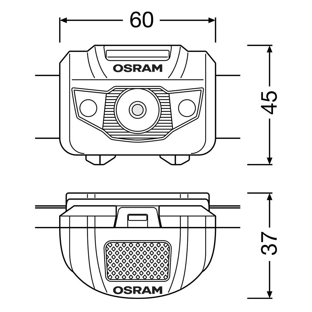 Linterna tipo antorcha OSRAM LEDinspect HEAD TORCH 87 ESSENTIAL