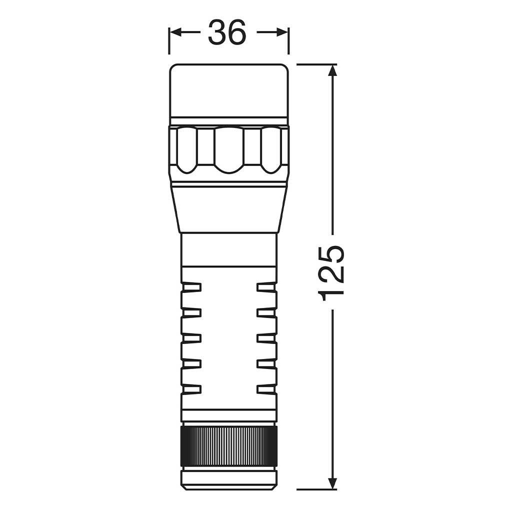 Linterna tipo antorcha OSRAM LEDinspect TORCH 450 ESSENTIAL