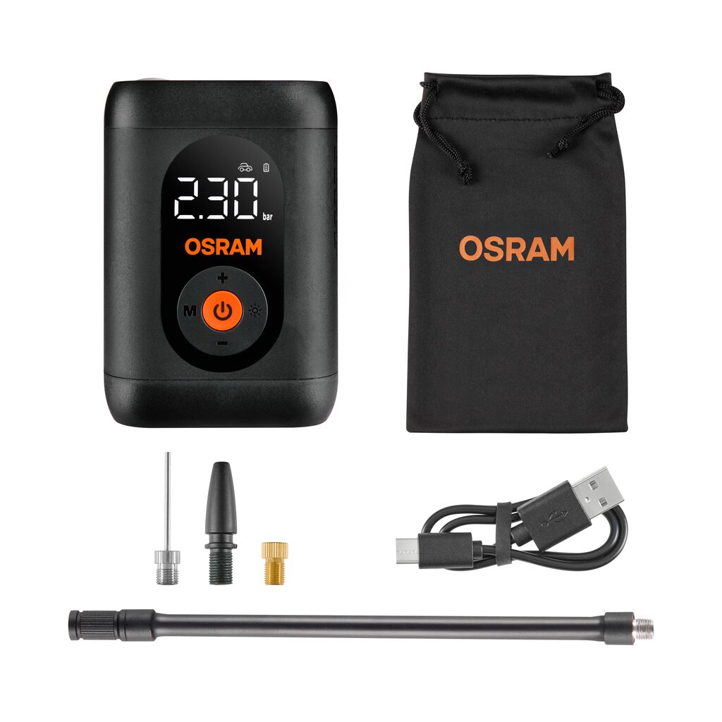 Compresor inflador de aire portatil a batería OSRAM TYREinflate 1600