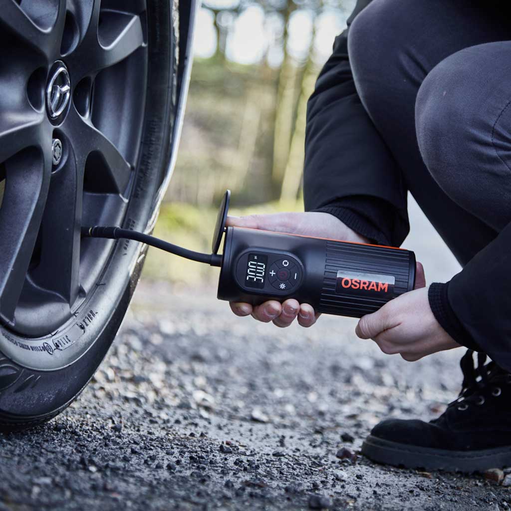 Compresor inflador de aire portatil a batería OSRAM TYREinflate 2000