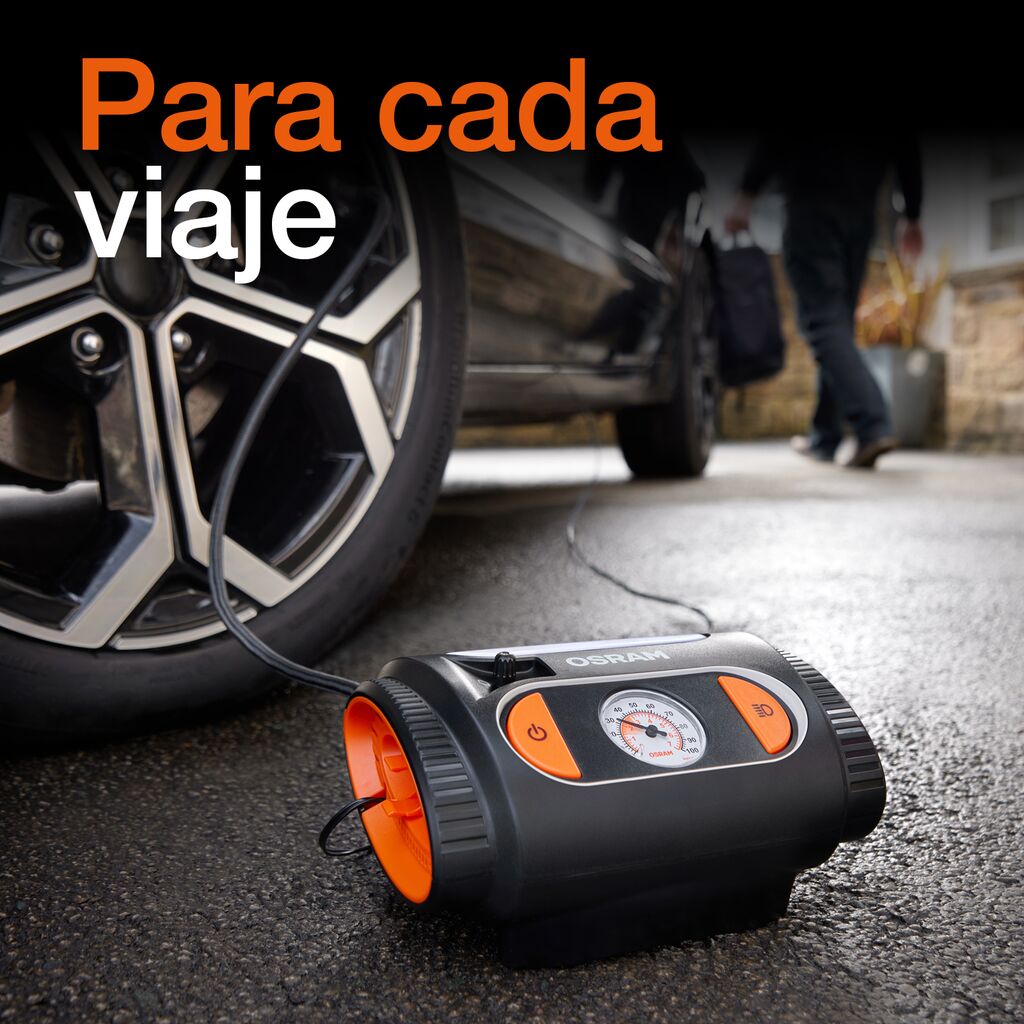 Compresor inflador de aire portátil a 12V OSRAM TYREinflate 2110