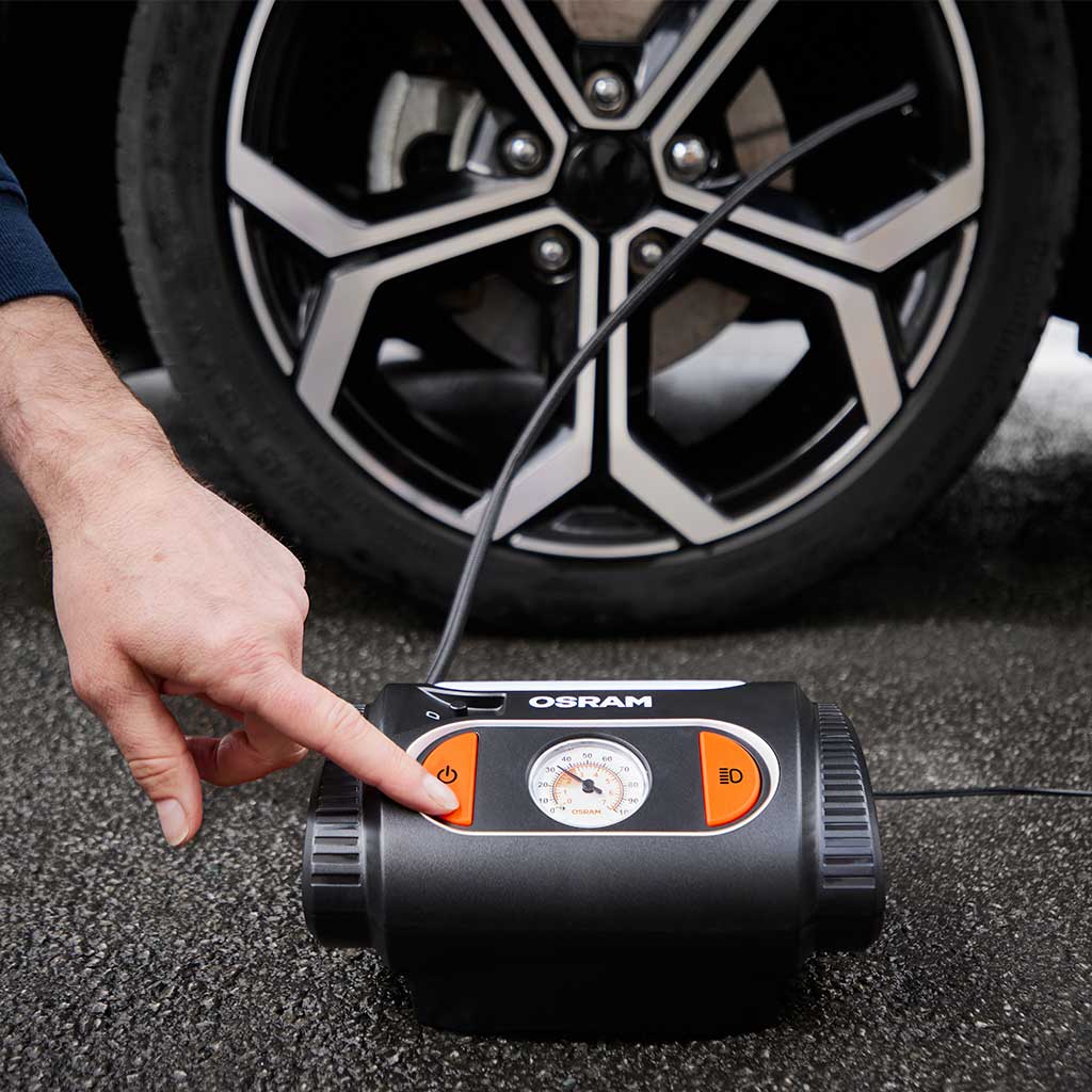 Compresor inflador de aire portátil a 12V OSRAM TYREinflate 2110