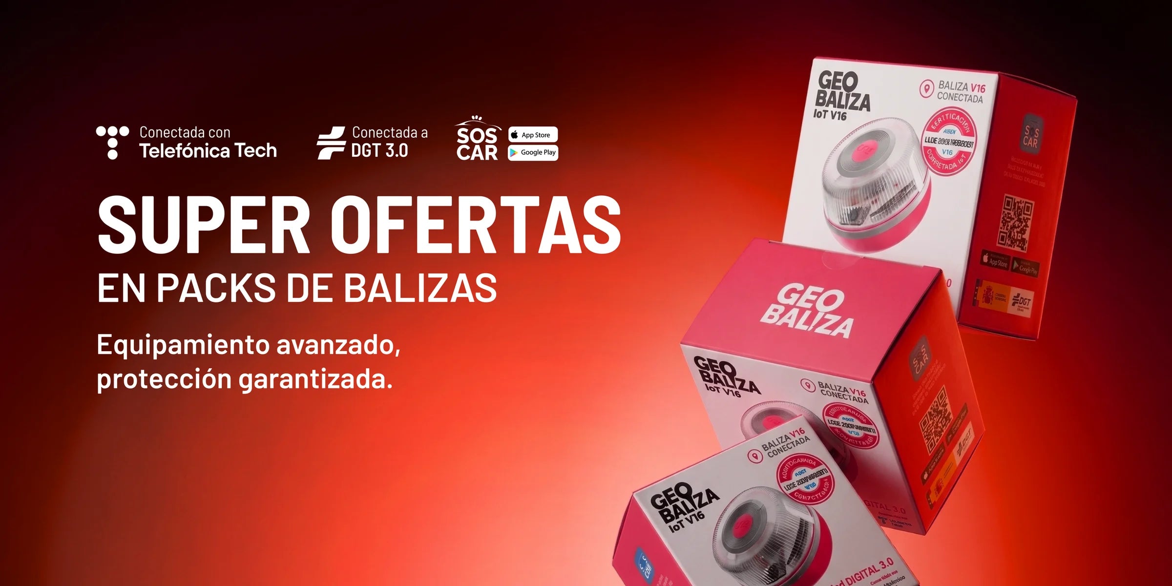 SUPER OFERTAS en packs de balizas