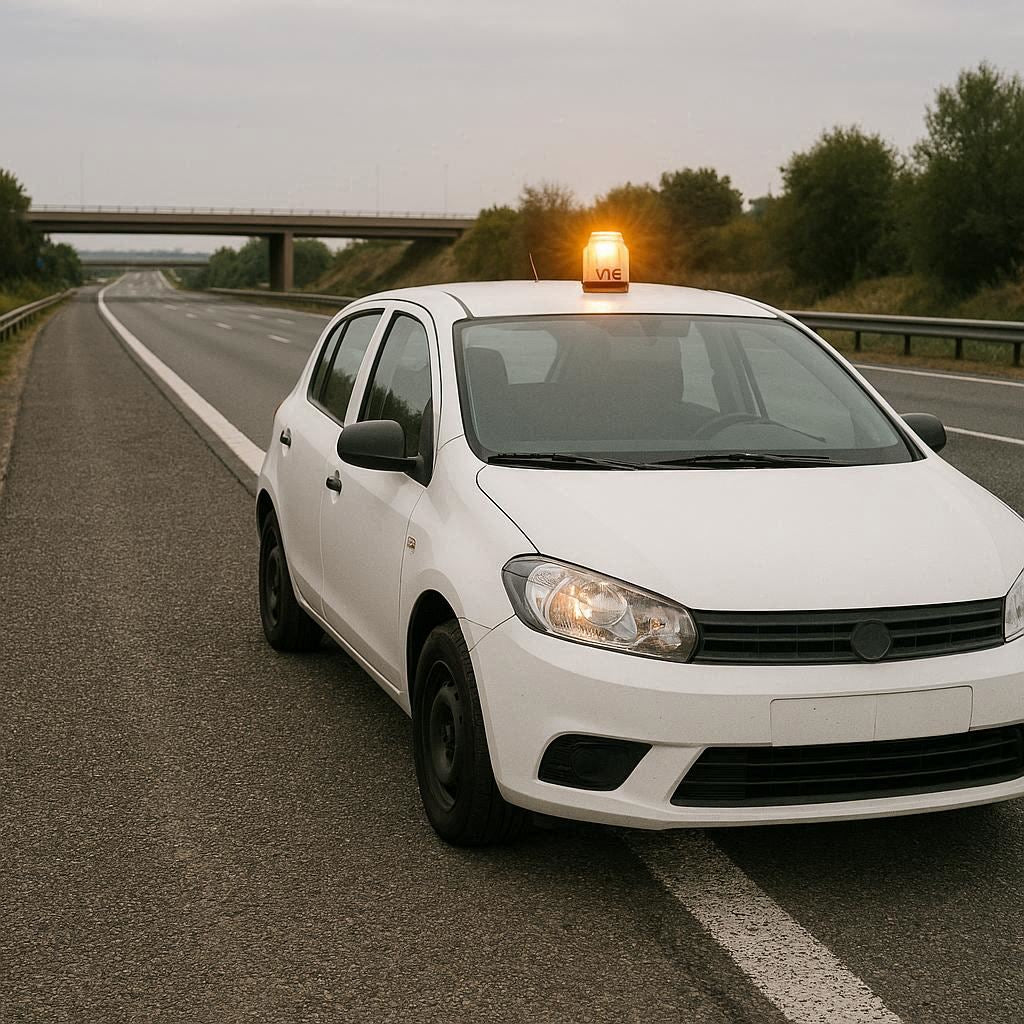 Qué es la señal V27 y por qué debe usarse junto a la baliza V16