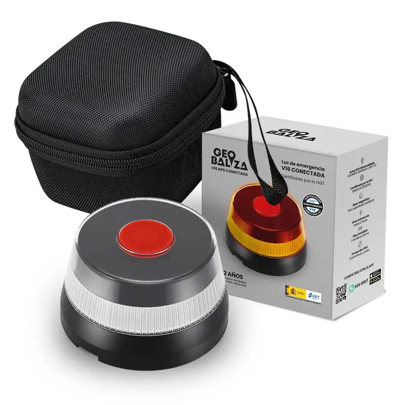 Baliza GEOBALIZA - FLASHMATE - GEO16 GPS Conectada y Certificada DGT