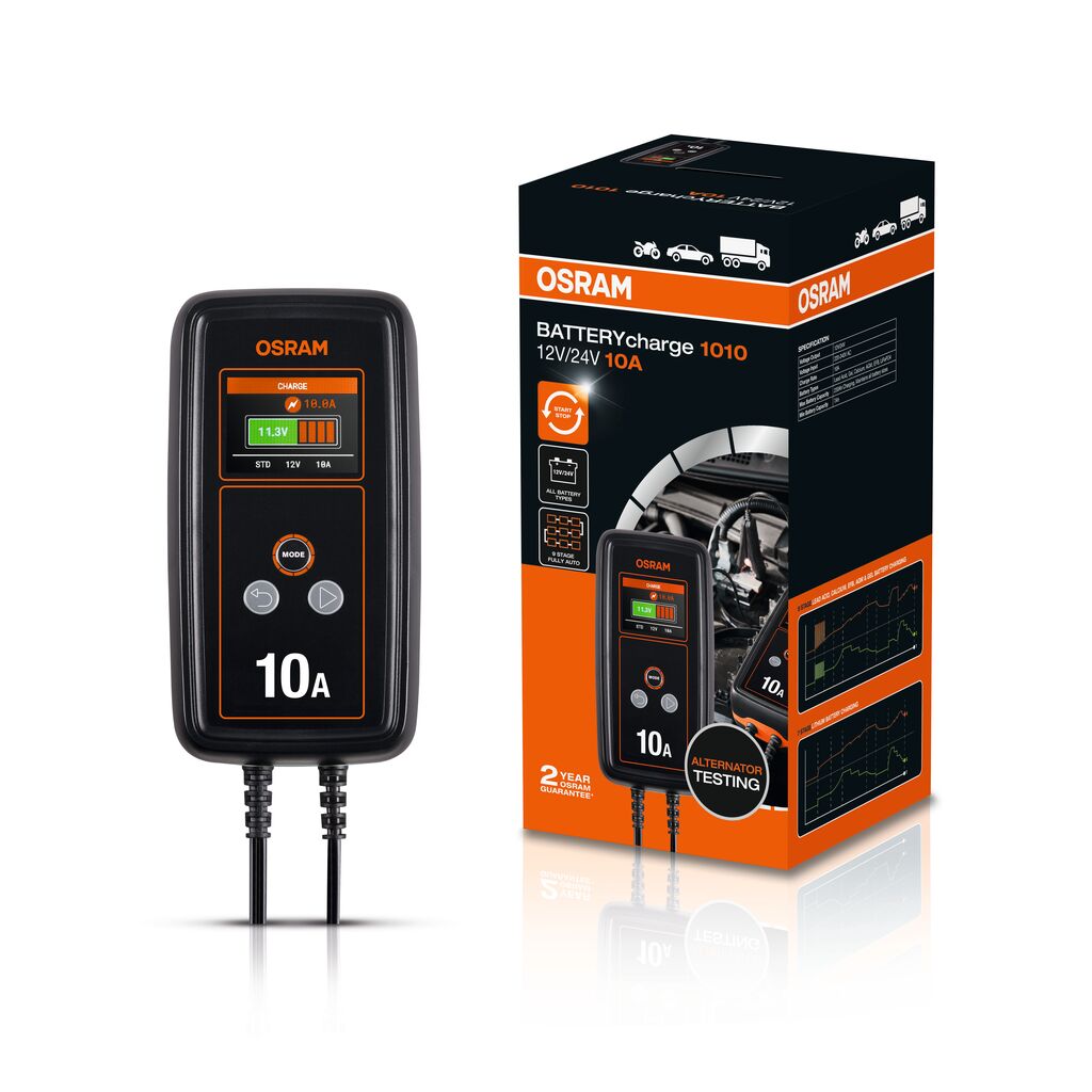 Cargador de batería inteligente OSRAM BATTERYcharge 1010