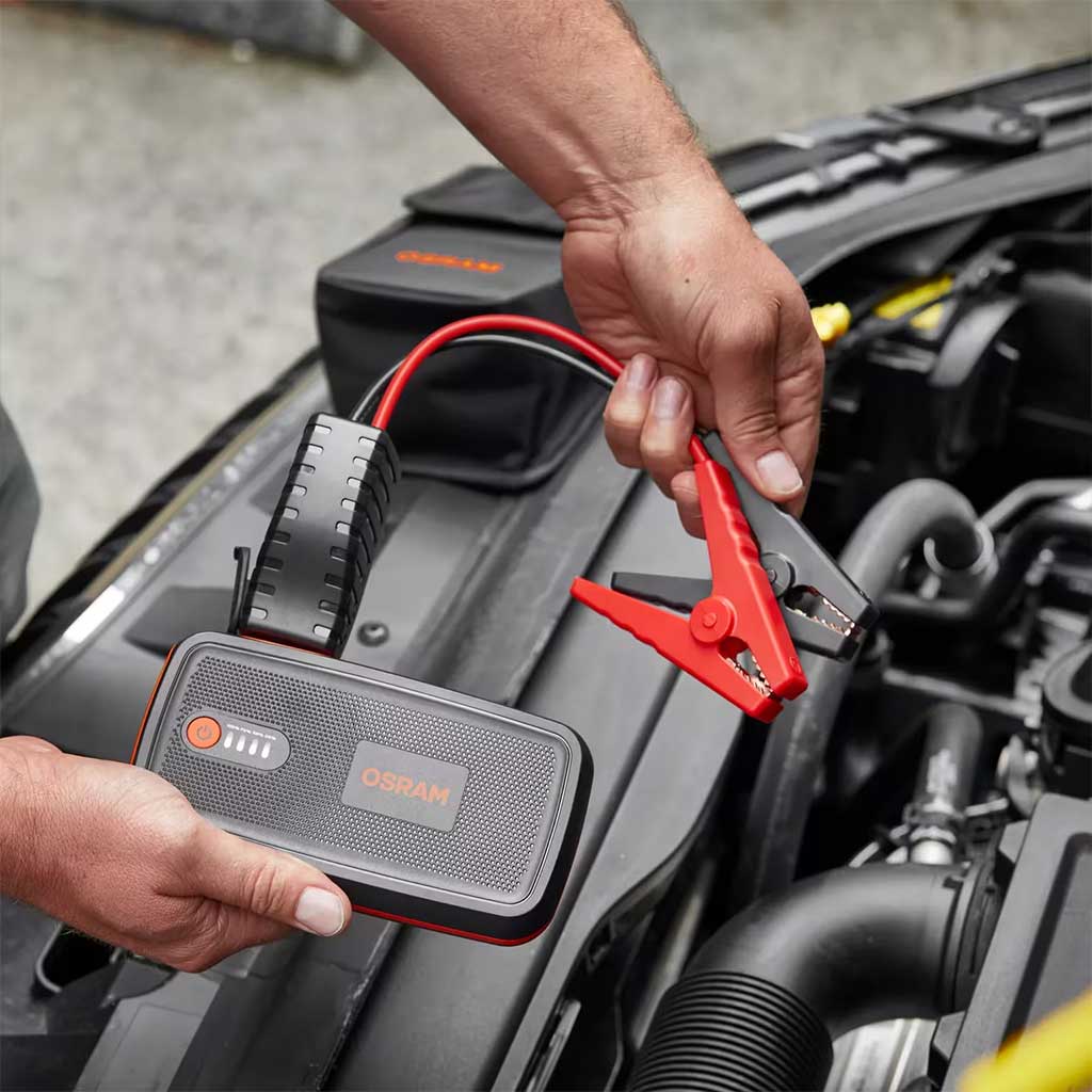 Mini arrancador de batería multi-función portátil para 12V OSRAM BATTERY START 300
