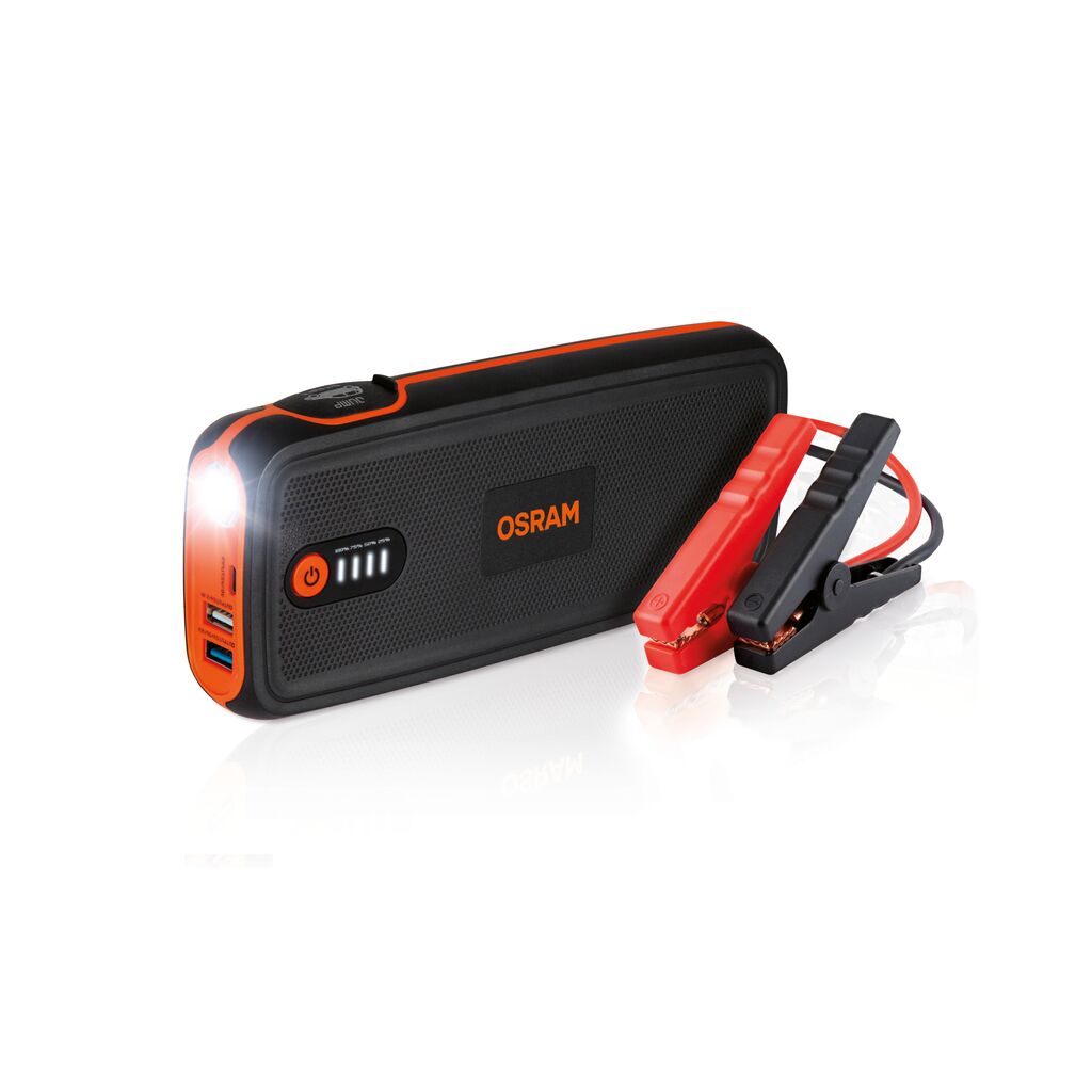 Mini arrancador de batería multi-función portátil para 12V OSRAM BATTERY START 400