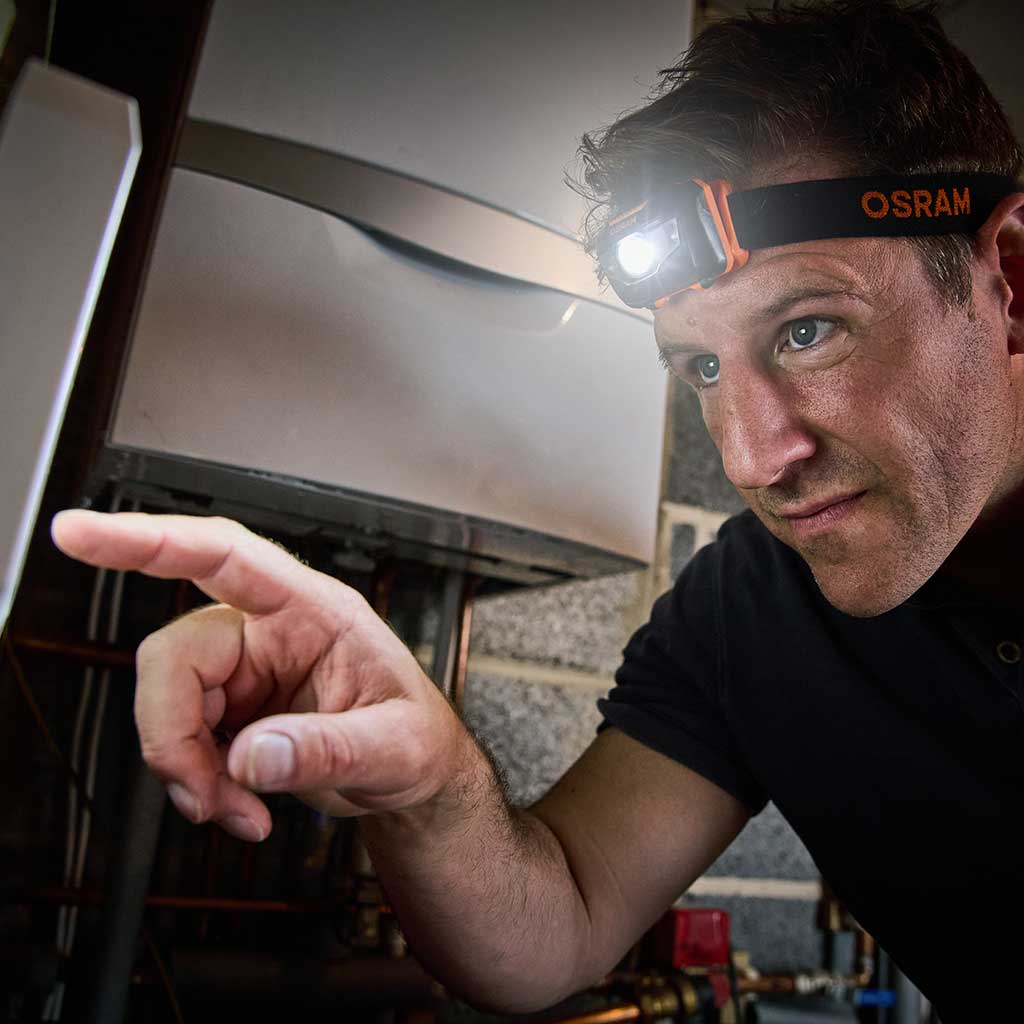 Linterna tipo antorcha OSRAM LEDinspect HEAD TORCH 87 ESSENTIAL