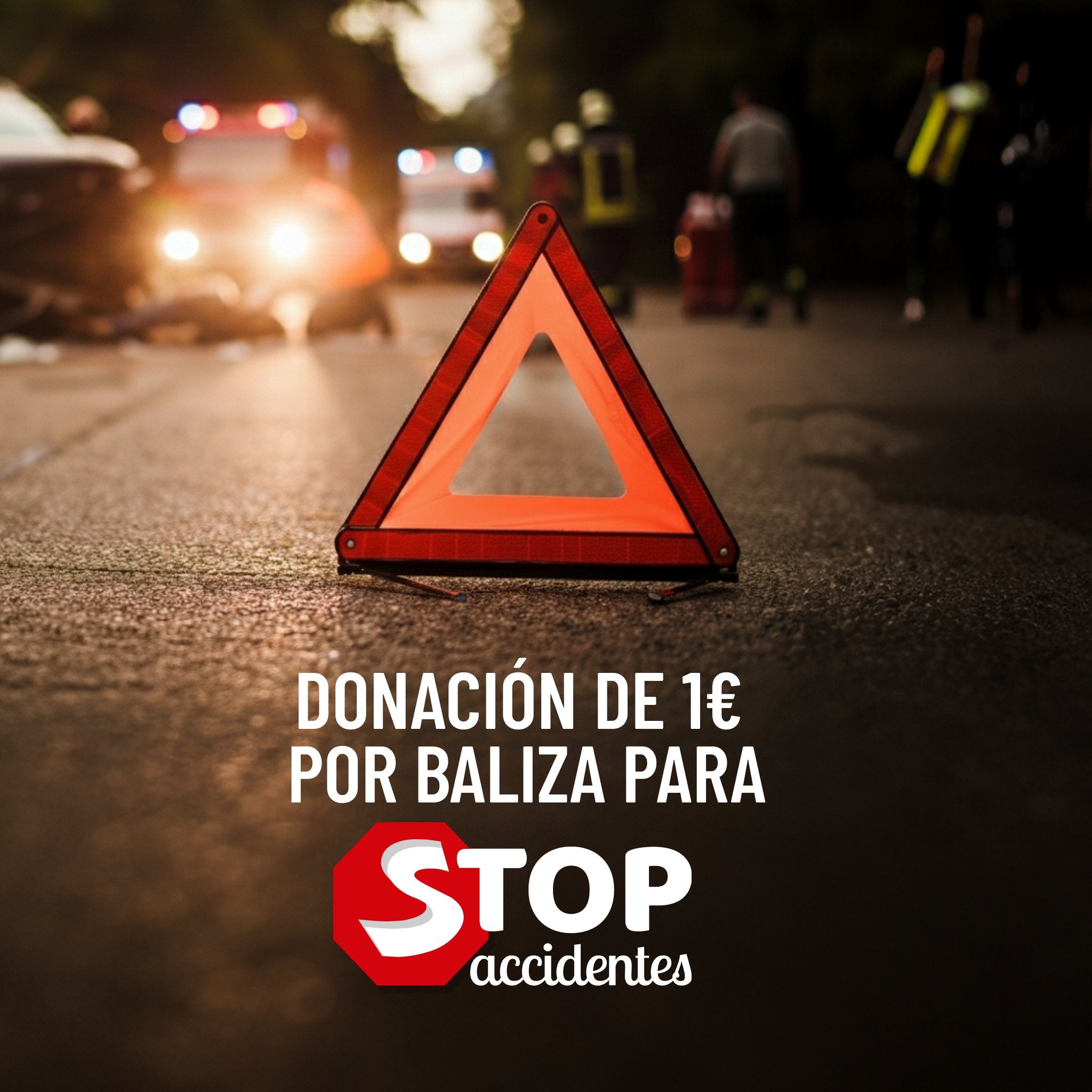 Baliza ALEU V16 Conectada, Certificada DGT y Solidaria con STOP Accidentes