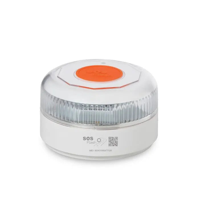 Baliza SOS FLASH EVO V16 IoT Conectada y Certificada DGT + Martillo de regalo